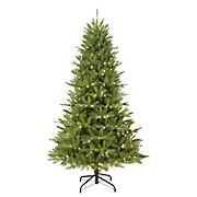 Puleo International 7.5' Fraser Fir Pre-Lit Tree with 400 Multi-Function ct. Lights