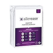 AllerEase Ultimate 240 Thread Count Twin Size Mattress Protector - White
