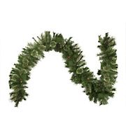 Northlight 9' x 10&quot; Pre-Lit Mixed Cashmere Pine Artificial Christmas Garland - MultiColor Lights
