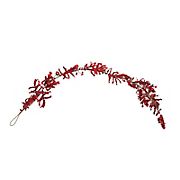 Northlight 6' x 8&quot; Burgundy Red Berry Artificial Christmas Garland- Unlit