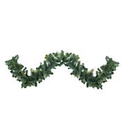 Northlight 9' Assorted Foliage and Needle Branch Christmas Garland - Unlit