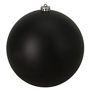 Northlight 8&quot; Shatterproof Matte Christmas Ball Ornament - Jet Black