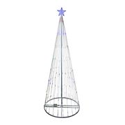 Northlight 6' LED Lighted Show Cone Christmas Tree Outdoor Decoration - Multi-Color