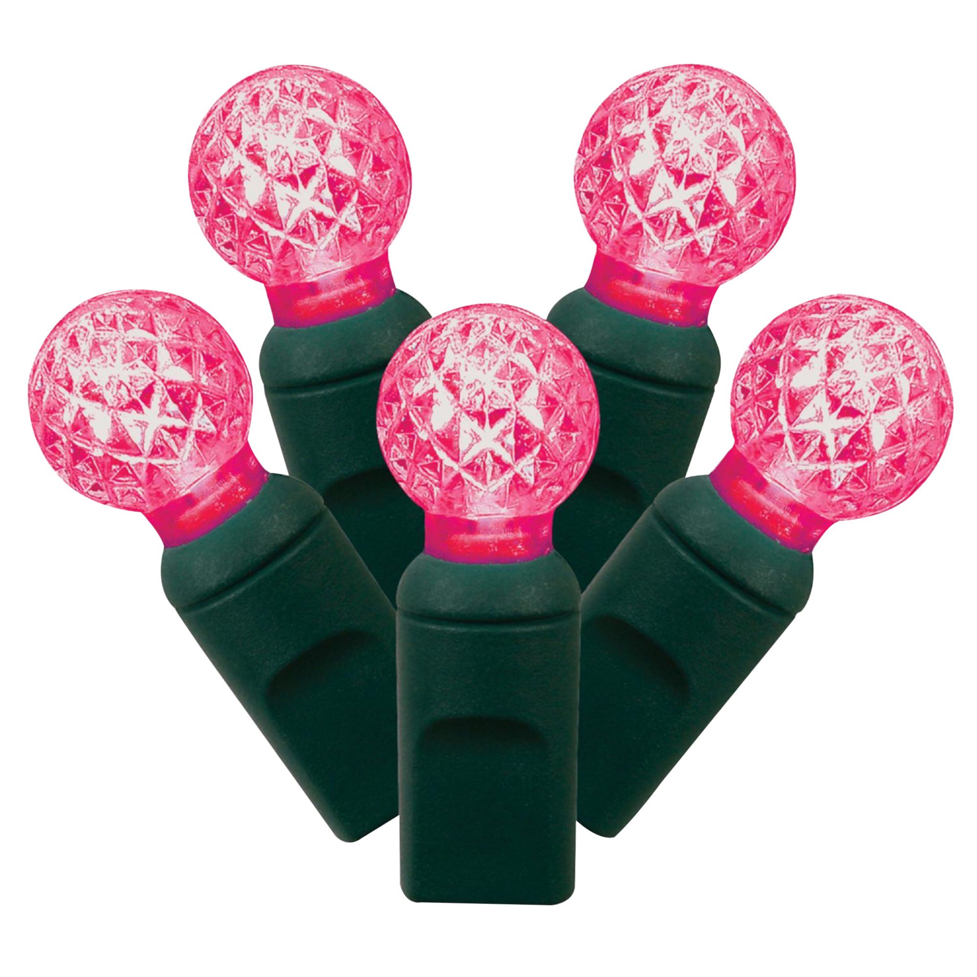 Vickerman 33' Battery Operated Magenta Berry Christmas Lights - Pink