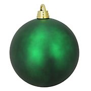 Northlight 12&quot; Shatterproof Commercial Christmas Ball Ornament - Matte Christmas Green
