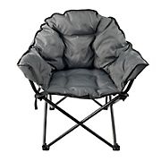 Berkley Jensen Deluxe Padded Club Chair - Gray