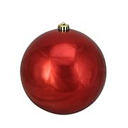 Northlight Shatterproof 8&quot; Christmas Ball Ornament - Shiny Red Hot