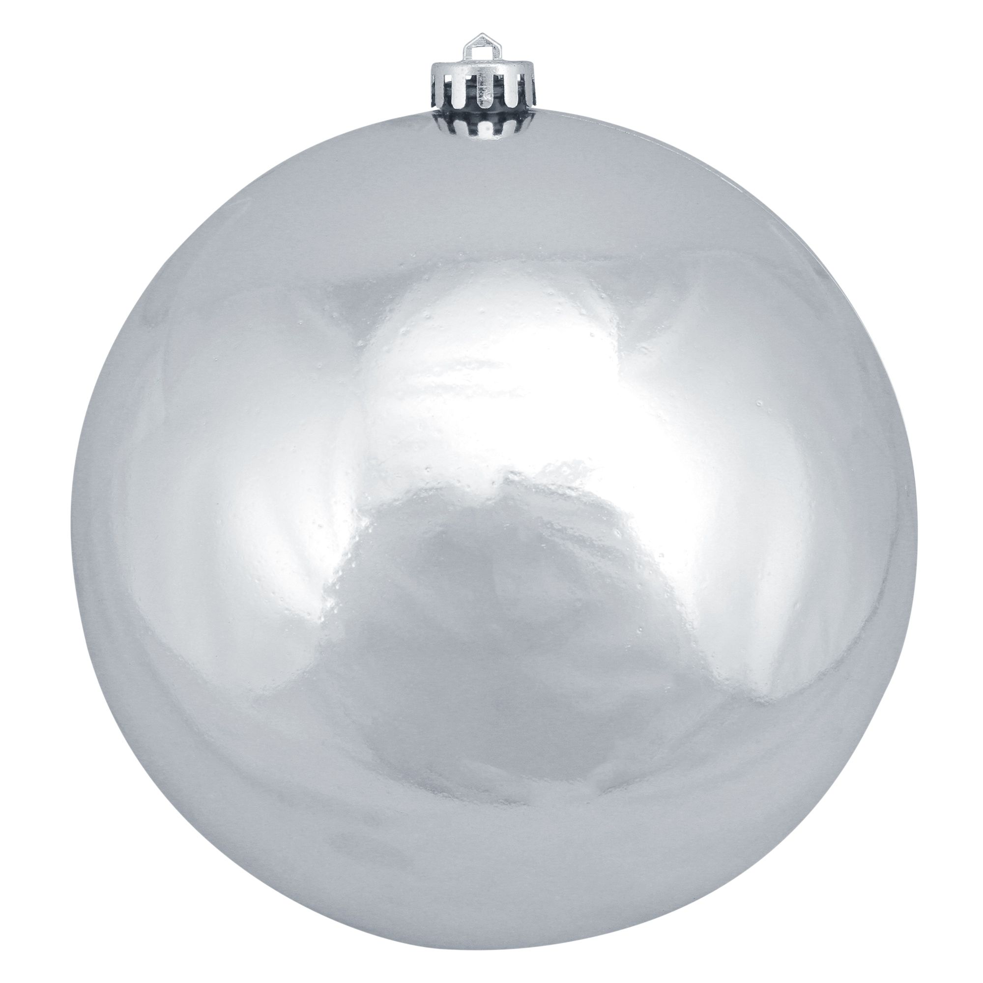 Northlight Shatterproof 8&quot; Christmas Ball Ornament - Shiny Silver