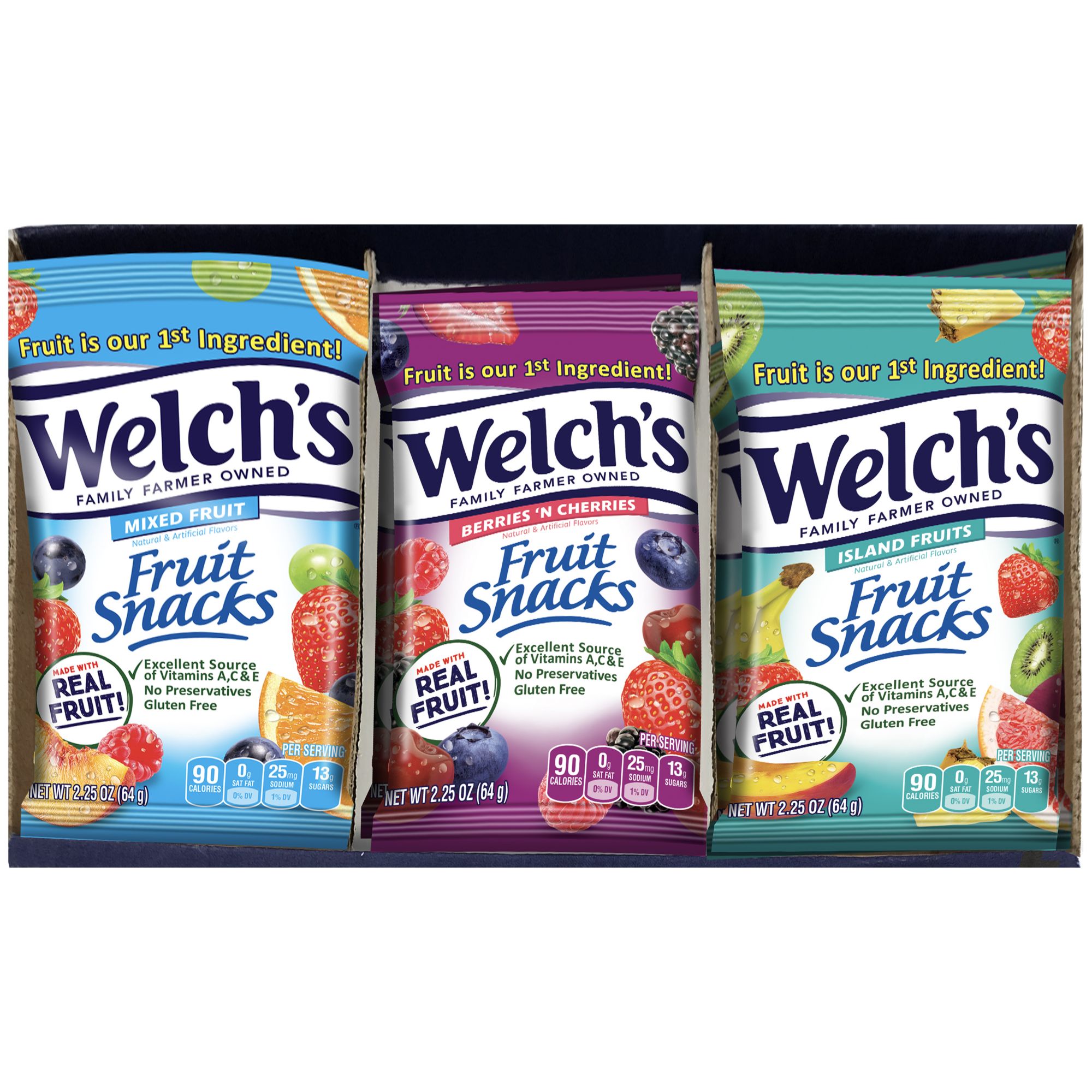 Welch's Fruit Snacks Tray, 20 ct.