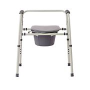 Medline Steel Commode with Microban