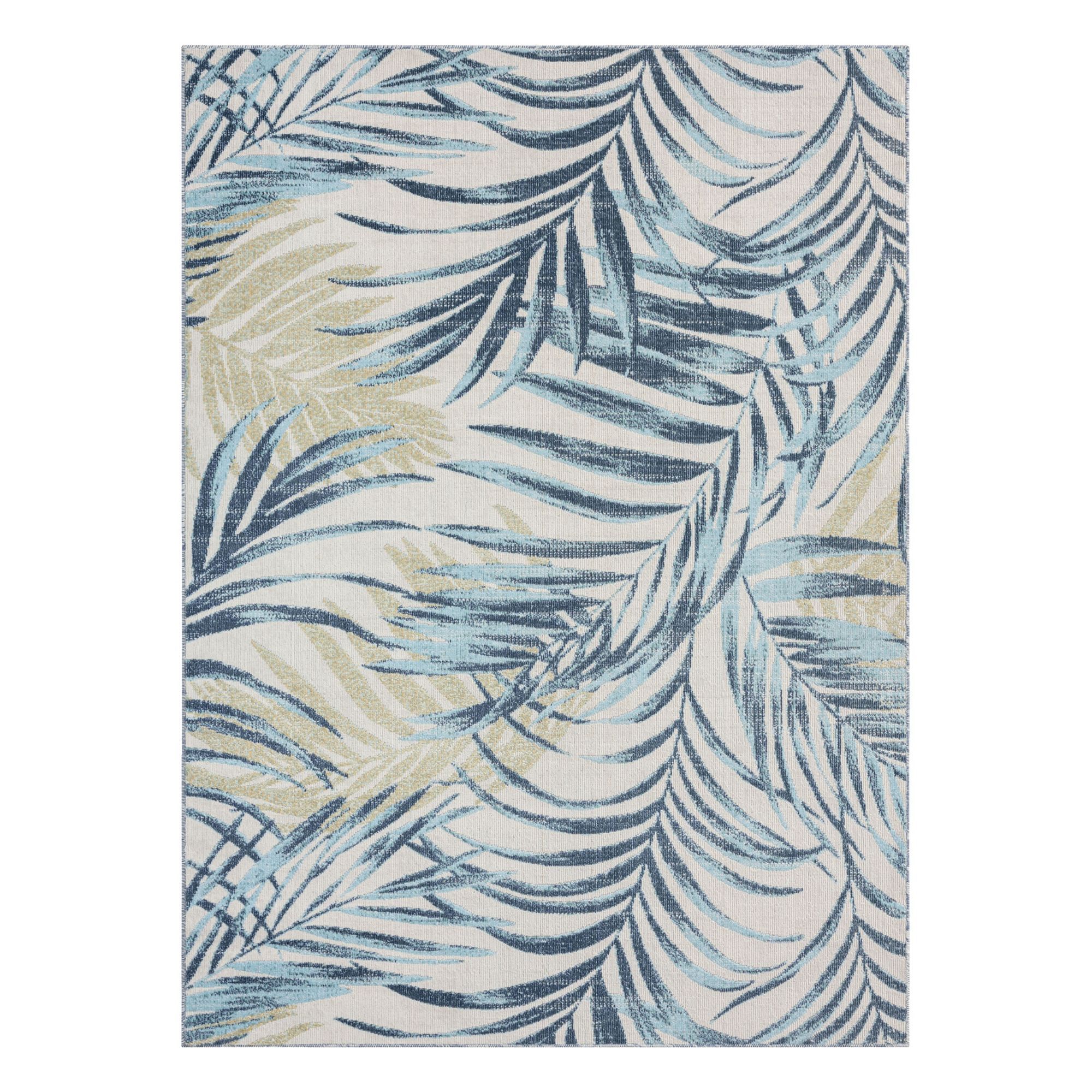 Ivory-Aqua Blue