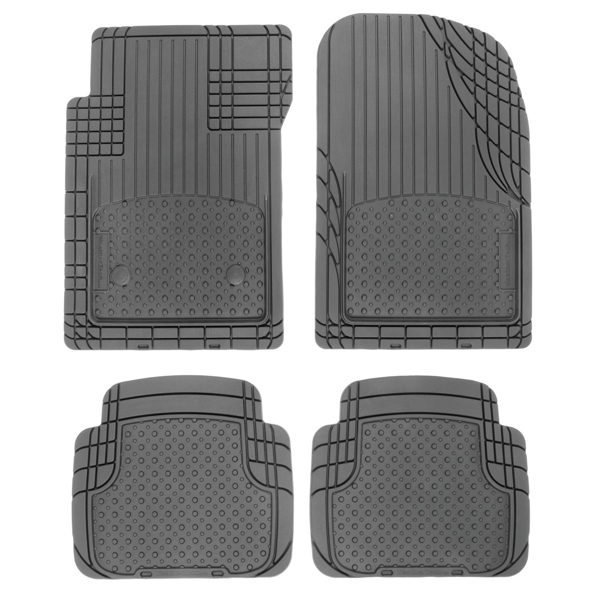 WeatherTech Trim-to-Fit Floor Mats, 4 pc. - Black