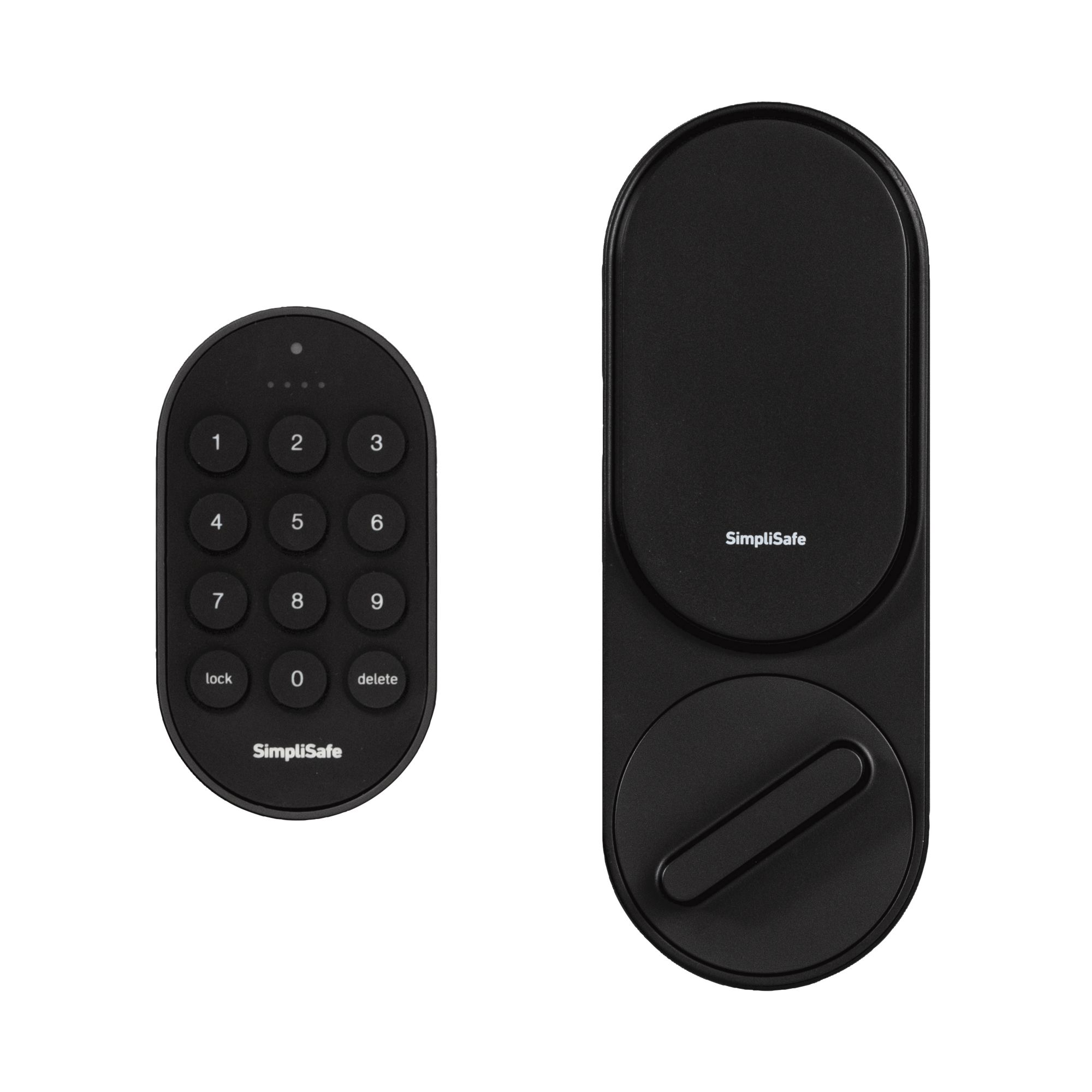 SimpliSafe Smart Lock with PIN Pad - Black