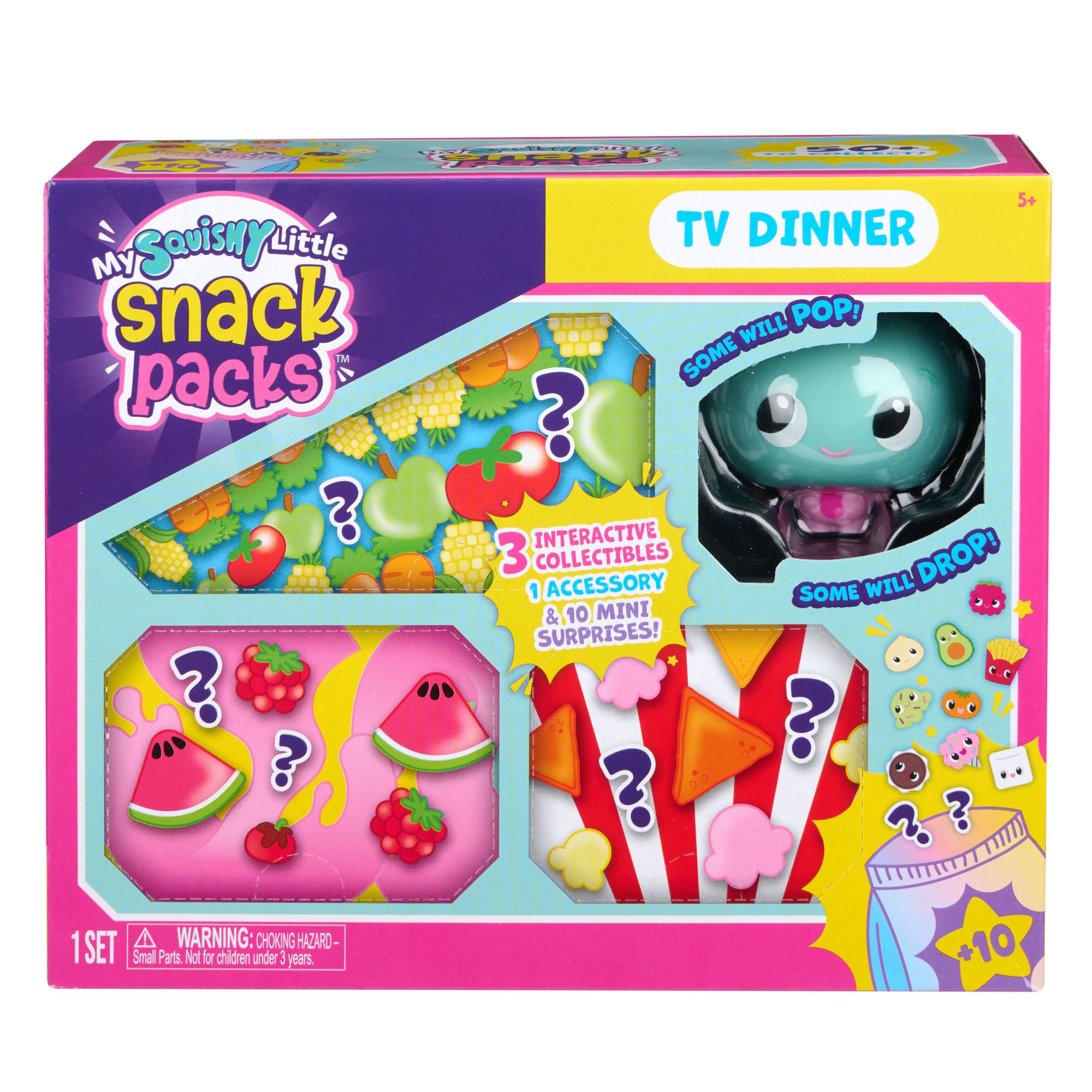 My Squishy Littles - Snack Pack Multipack with Characters & Accessory -  Macy's