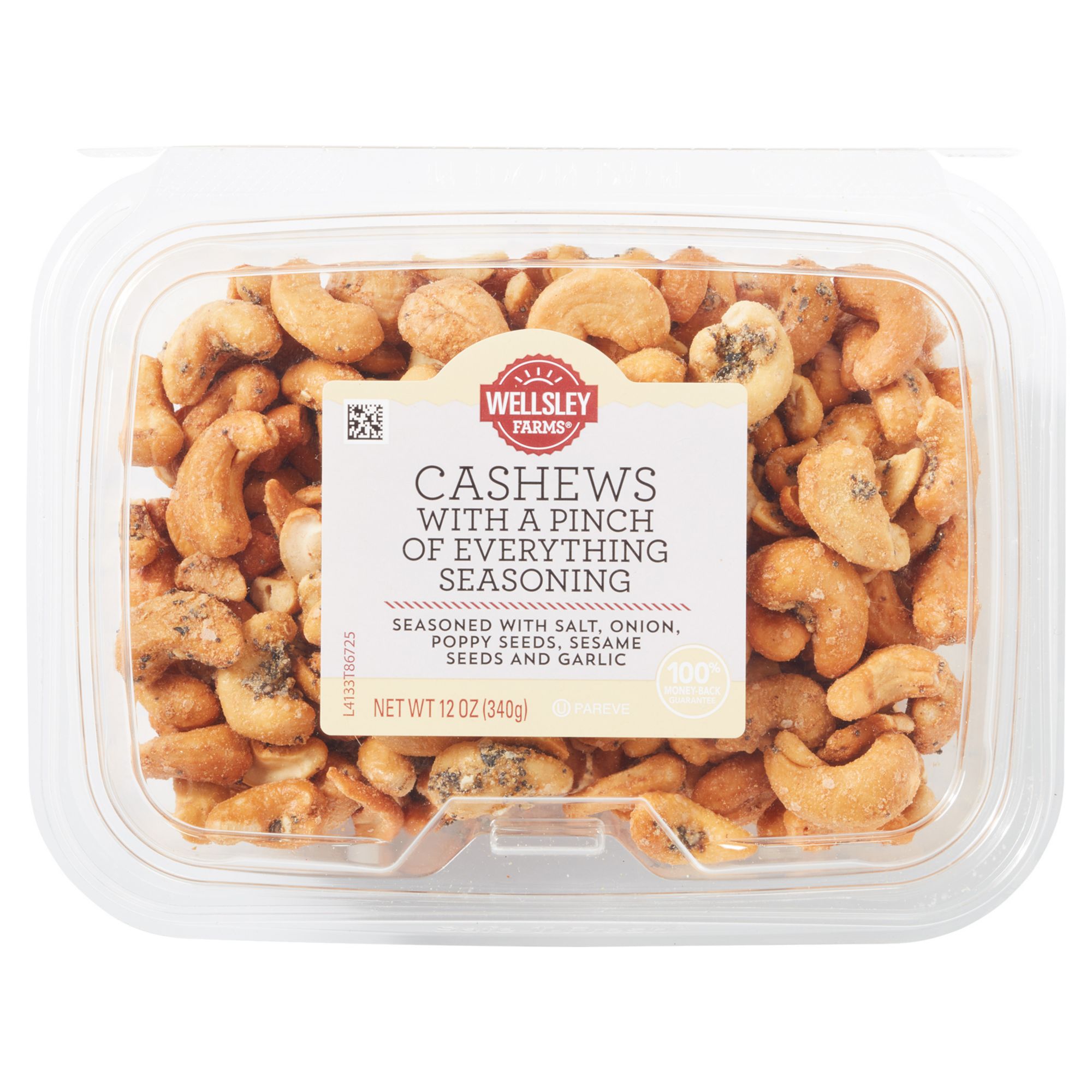 Wellsley Farms Pinch of Everything Seasoned Cashews, 12oz