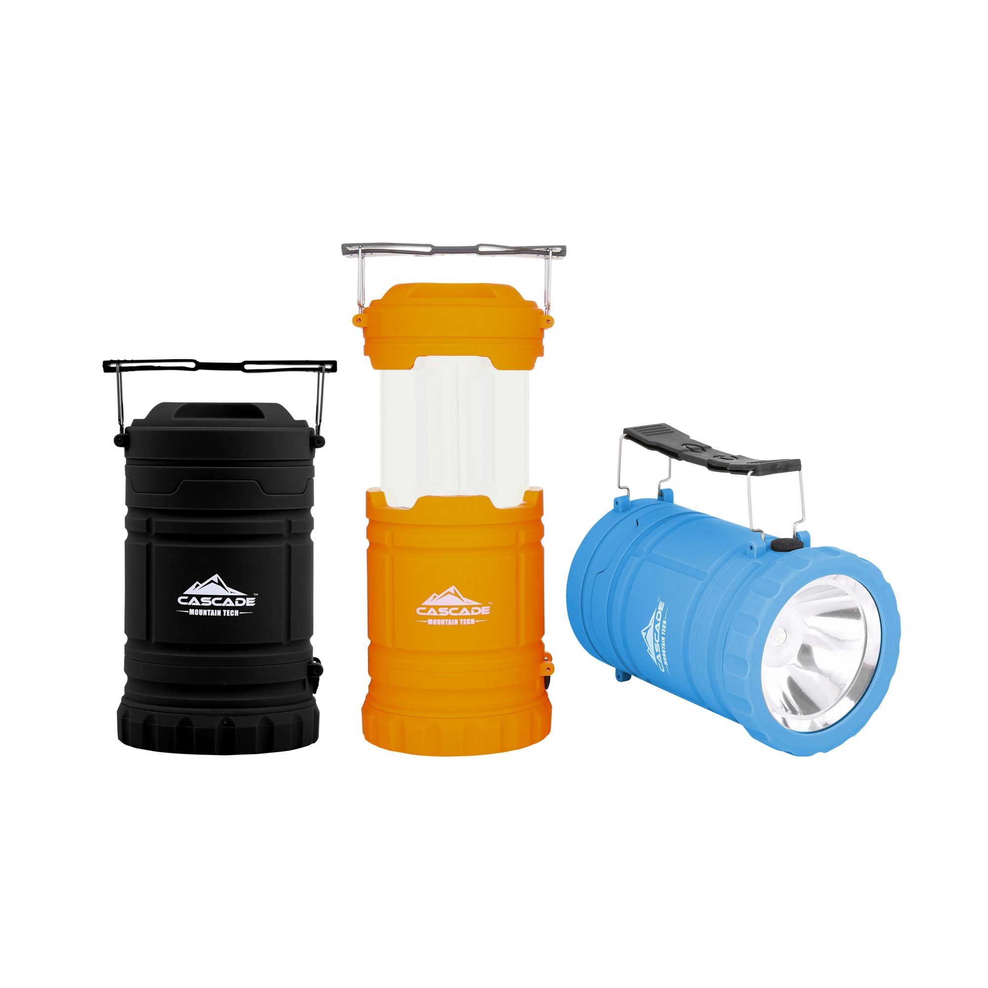 Cascade Mountain Tech Pop-Up LED Lantern 2-Pack