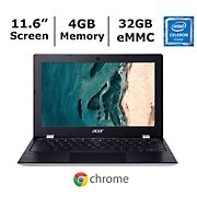 Acer Chromebook 311 CB311-9H-C12A Laptop, Intel Celeron N4000 Dual-Core Processor, 4GB Memory, 32GB eMMC