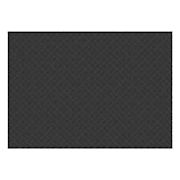 Enviroflex 36&quot; x 48&quot; Rubber Deckplate Mat, 3mm - Charcoal