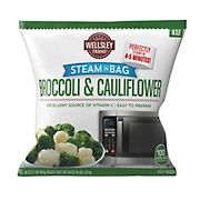 Wellsley Farms Steam-in-Bag Broccoli and Cauliflower, 4 lbs.