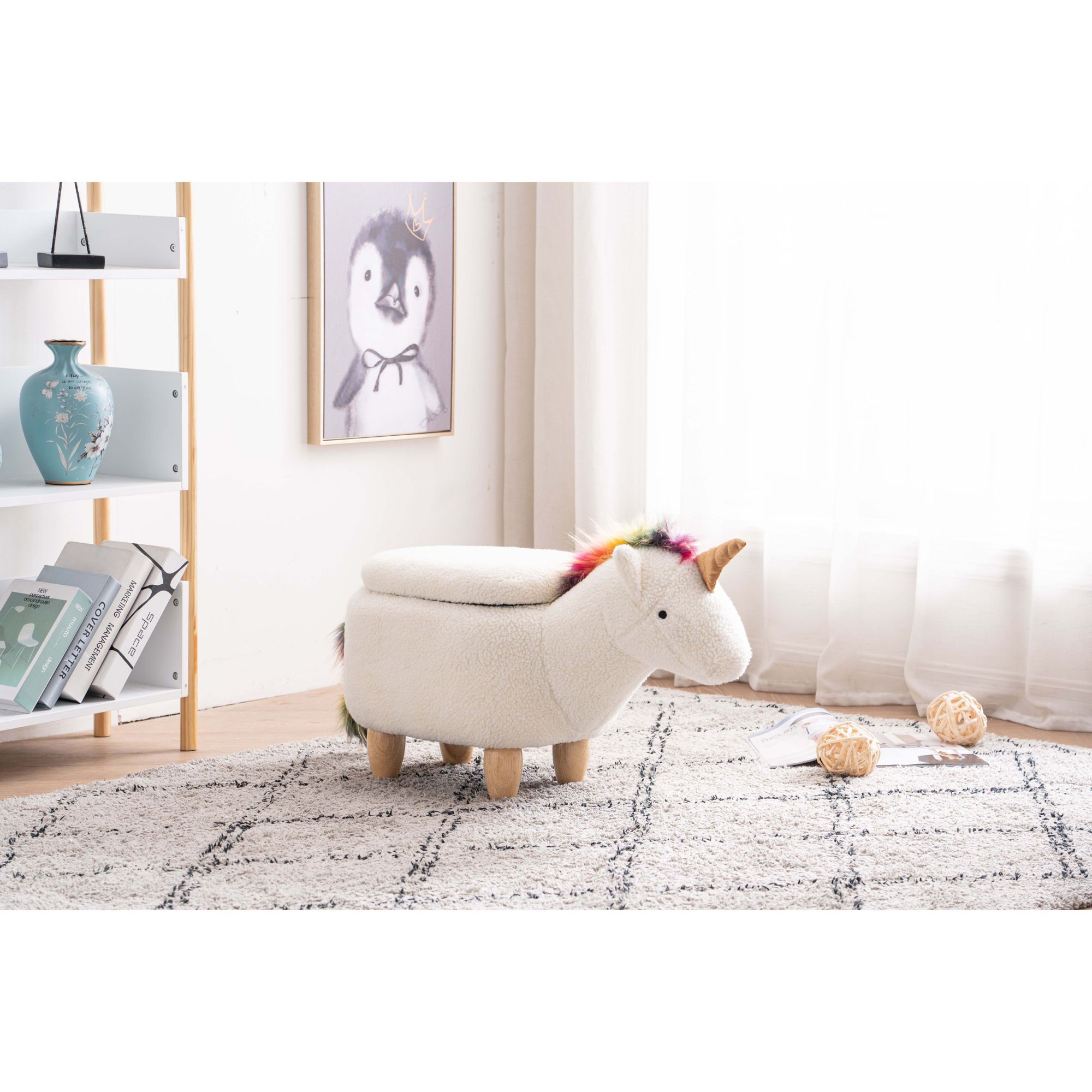 Home to Office Uma the Unicorn Ottoman BJ s Wholesale Club