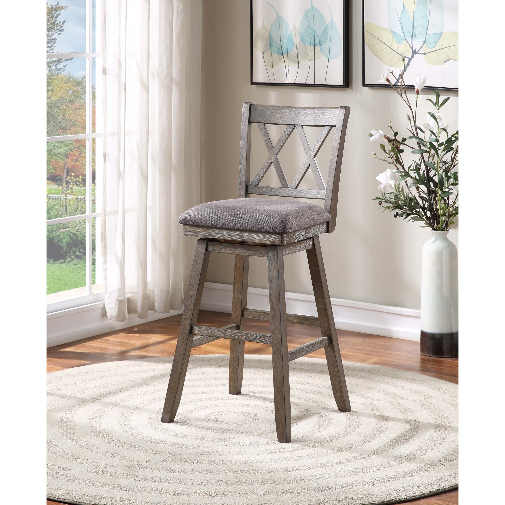 Brookline 29'' Swivel Barchair