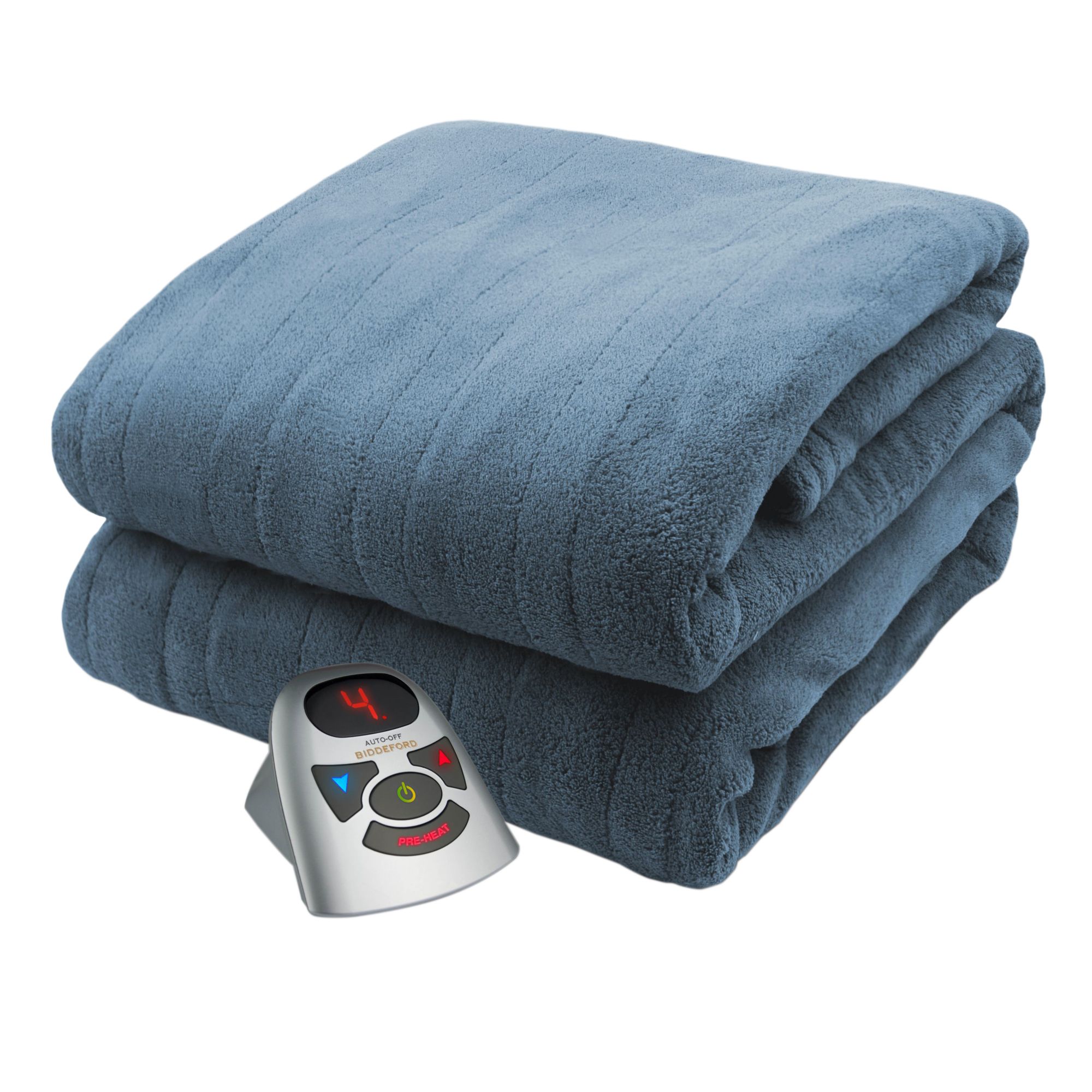 Biddeford Blankets Microplush Heated Blanket With Digital