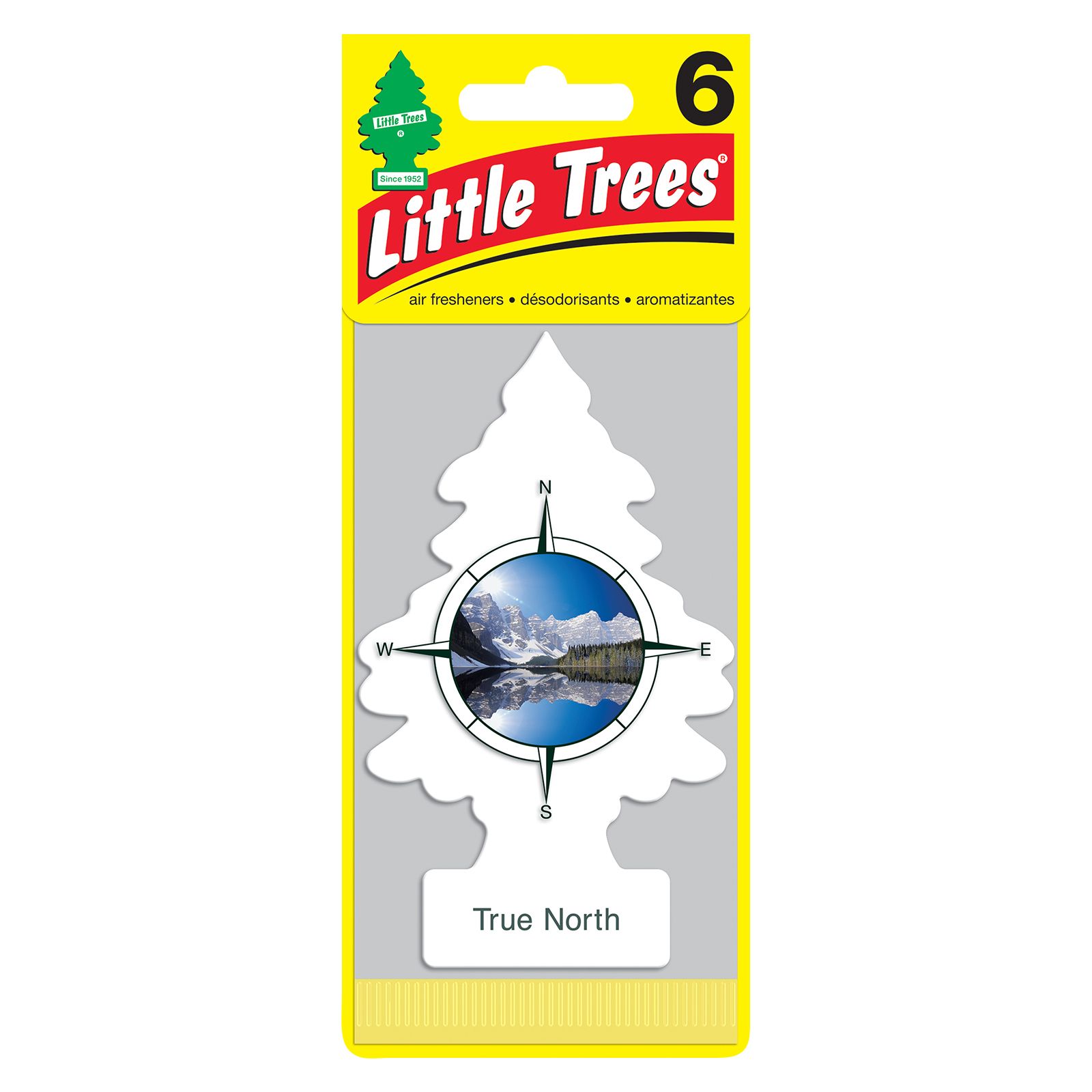 Little Trees True North Air Freshener, 6 pk.
