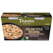 Panera Italian Style Wedding Soup with Chicken Meatballs