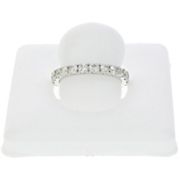 Amairah 2 ct. t.w. Diamond Eternity Ring Wedding Band in 14K White Gold Set, Size 7