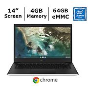 Samsung Galaxy Chromebook Go 14&quot; Laptop, Intel Celeron N4500 Processor, 4GB Memory, 64GB eMMC with BONUS Wireless Mouse