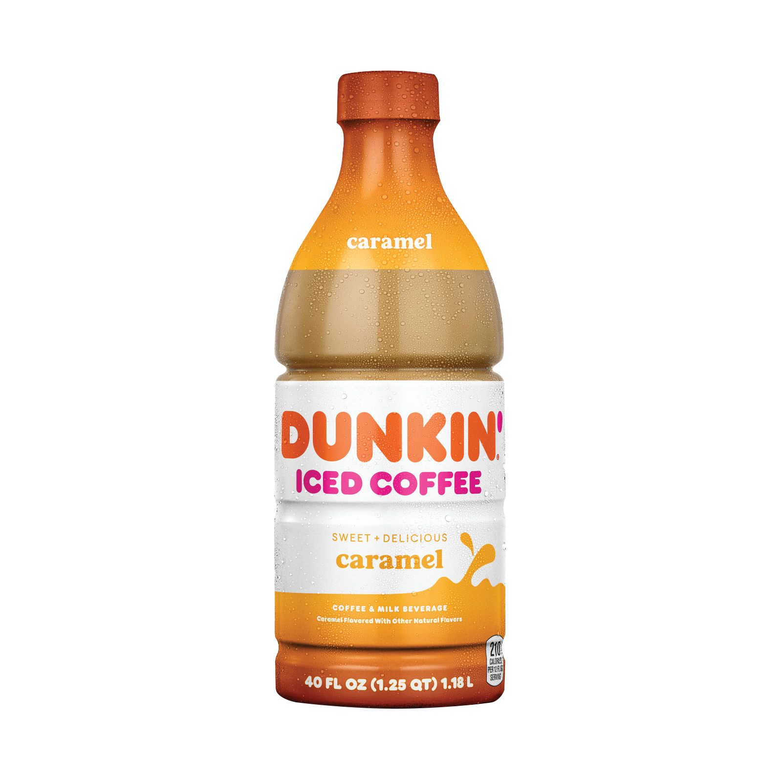 Dunkin' Caramel Iced Coffee, 40 oz.