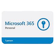 Microsoft 365 Personal 12-Month Subscription Gift Card