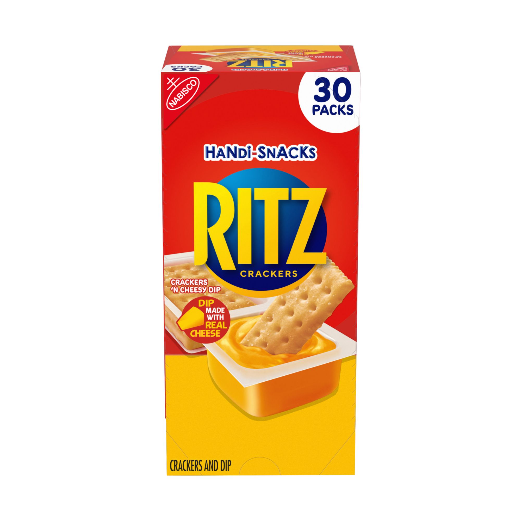 Handi-Snacks Ritz Crackers and Cheese Dip, 30 pk./0.95 oz.