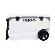 Igloo Latitude 90-Qt. Roller Cooler - White