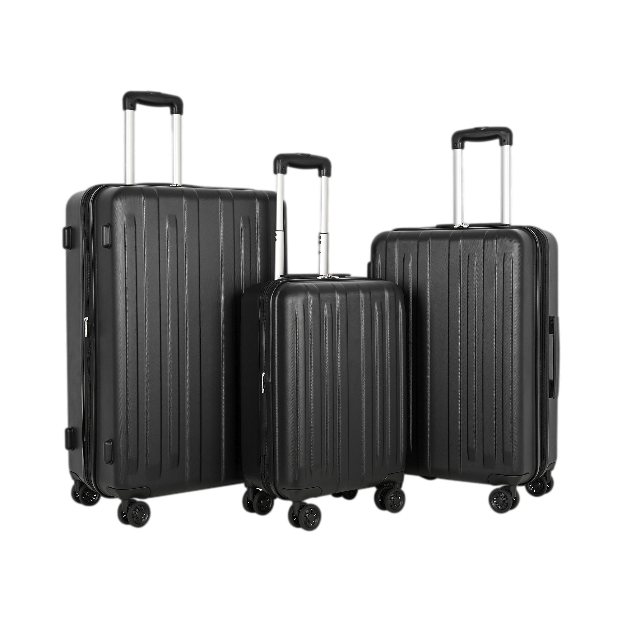 Berkley Jensen 3-Piece Expandable Spinner Set - Gray