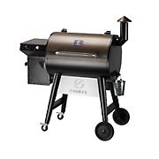 Z Grills ZPG-7002C 8-in-1 Wood Pellet Grill and Smoker with Auto Temperature Control - Bronze