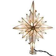 Kurt Adler 10.5&quot; Bethlehem Star Treetop with Lights, 10 ct. - Multicolor