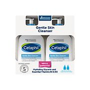 Cetaphil Gentle Skin Cleanser for Dry to Normal Sensitive Skin with (2) 20 oz. Pumps
