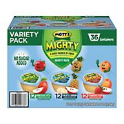 Mott's Mighty Applesauce Variety Cups Pack, 3.9 oz./36 pk.