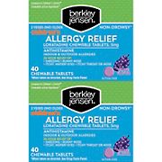 Children's Allergy Relief and Loratadine Chewable Tablets with Grape Flavored, 5mg