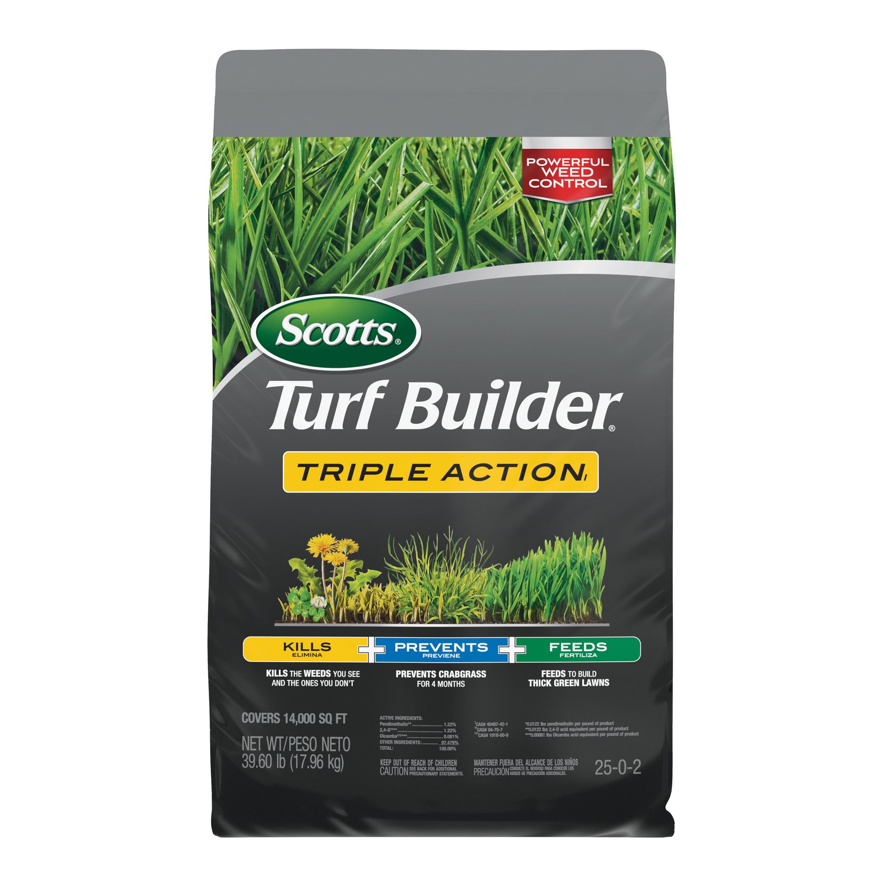 Scotts Turf Builder Triple Action, 14M