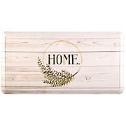 Home Dynamix Cat Cora Printed Embossed Gentle Step Family Kitchen Mat - Ivory