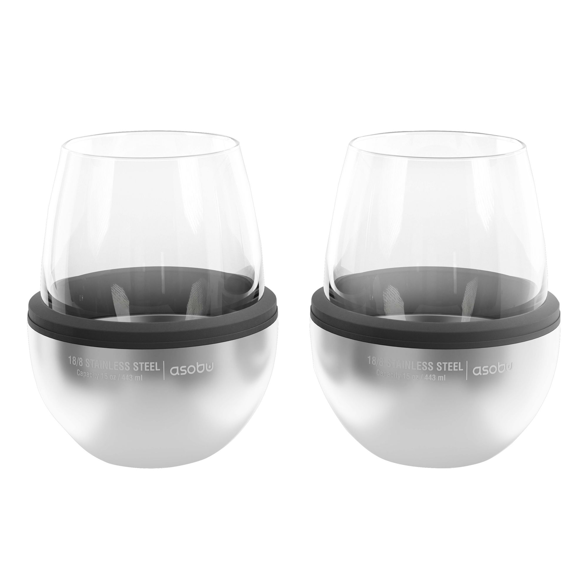 Berkley Jensen 12-Pc. Stemless Wine Glass Set - 15.2oz