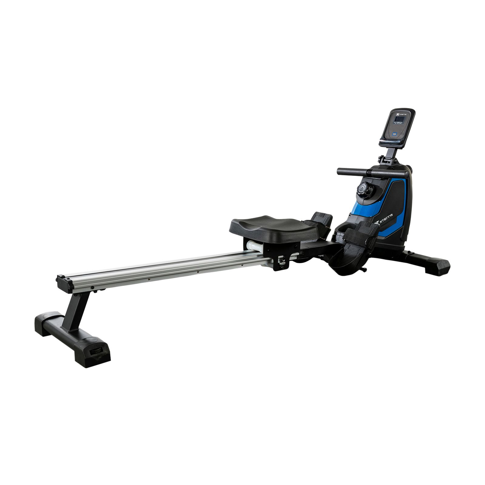 Stamina magnetic rowing machine 1130 with 16 resistance levels and free online chest strap heart rate monitor