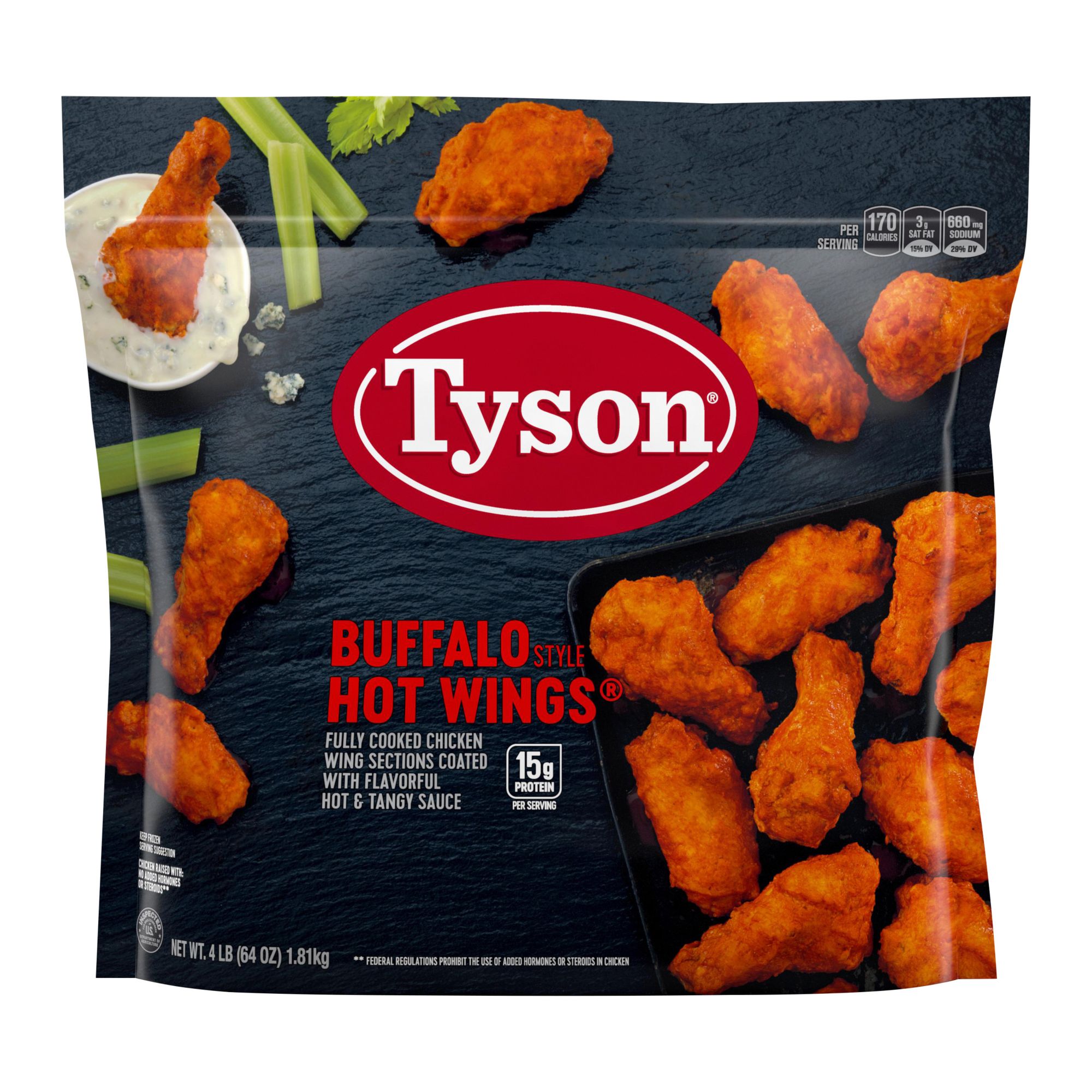 Tyson frozen chicken clearance wings in air fryer