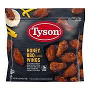 Tyson Any'tizers Honey BBQ Bone-In Chicken Wings, 4 lbs.