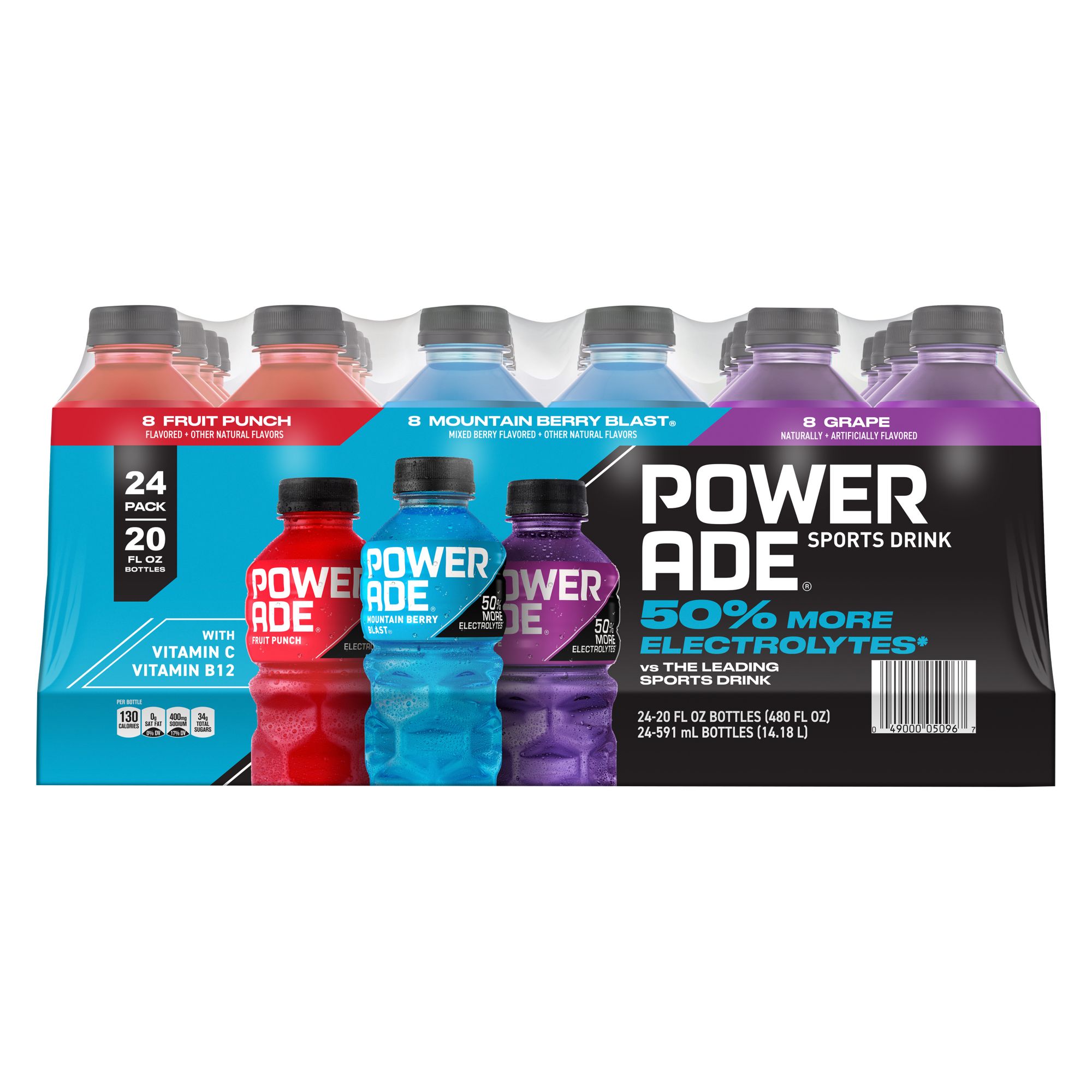 Powerade Variety Pack, 24 ct./20 oz.