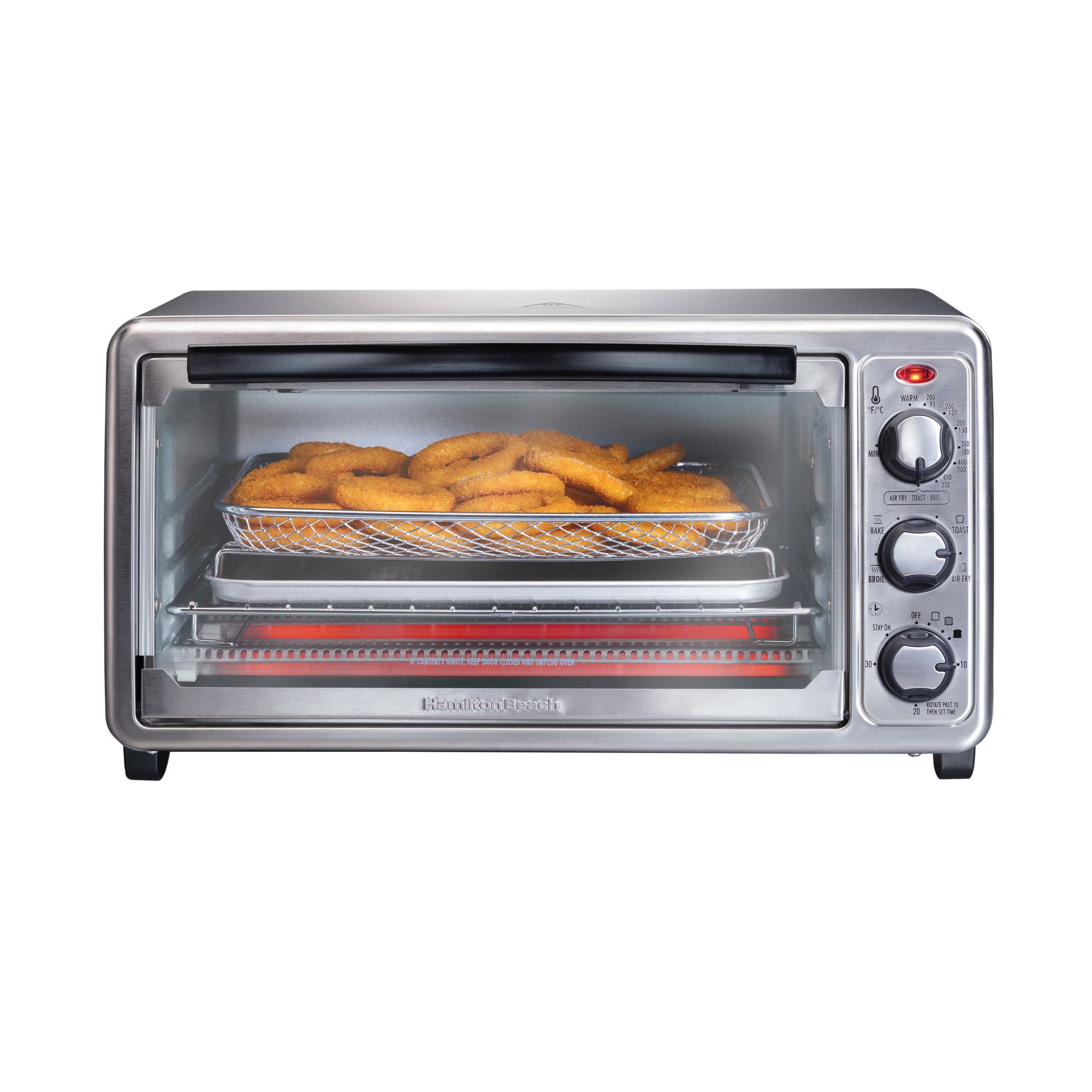 Hamilton Beach Sure-Crisp Toaster Oven - 31403 (Stainless Steel) for sale  online