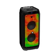 Raycon 2&quot; x 8&quot; Bluetooth Party Speaker with Liquid Fire Lights