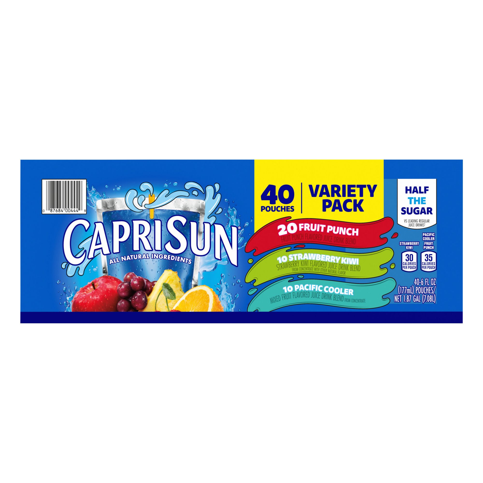 Capri Sun Flavored Juice Drink Blend Variety Pack, 40 ct./6 fl. oz.